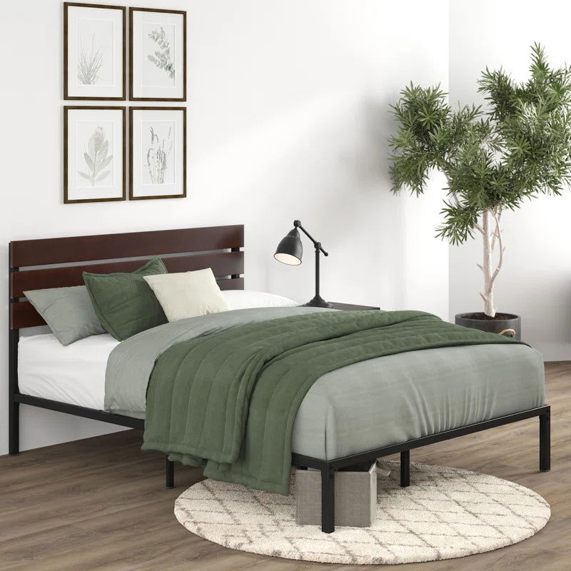 MetalCraft Minimal Simplistic Iron Bed - Furnishiaa -  -